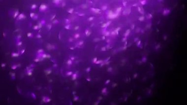 Soyut menekşe, ışıl ışıl ışık parçacıkları, fütürist rüya gibi ışıldayan arka plan.. 