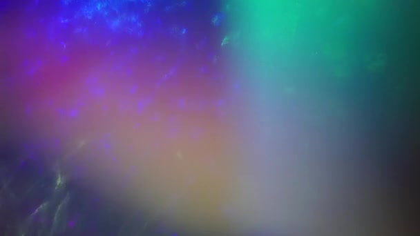Colorido efeito arco-íris futurista psicodélico brilhante fundo. — Vídeo de Stock