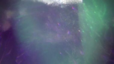 Çok renkli Bokeh bilim kurgu psikodelik yanardöner arka plan. 