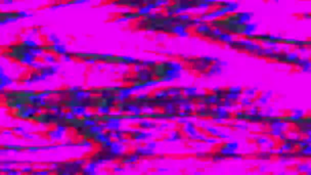 Футуристичний голографічний фон. Глянцеві райдужні шматочки шумні метаморфози . — стокове відео