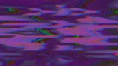 Kötü televizyon, gürültülü parazit arızalı arka plan. Soyut holografik dinamik örtüşme.
