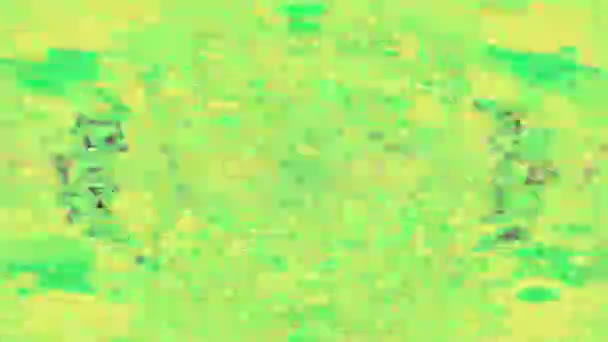 Калейдоскоп неоновый научно-фантастический модный голографический фон. — стоковое видео