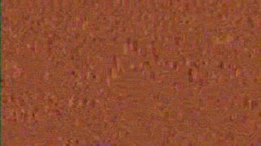 Arıza sanatı, 80 'lerin konsepti, parazit taklit, gürültü, vfx.