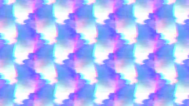 Seamless kaleidoscopic pattern abstract multi-coloured background. — Stock Video