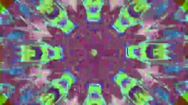 Kötü televizyon arızası, gürültülü, statik televizyon görsel efektleri. VFX soyut arkaplan, TV ekranı gürültü arızası.