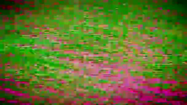 Transformace neonového nostalgického psychedelického duhového pozadí. — Stock video