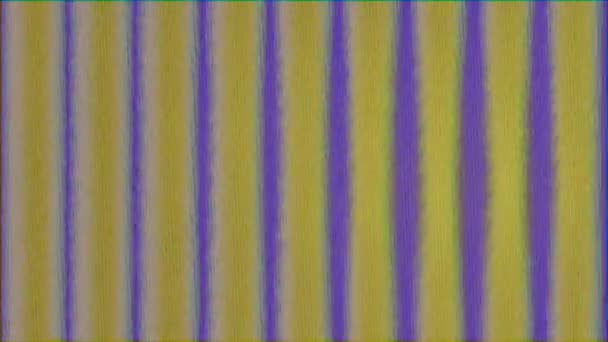 Bewegende regenboog effect nostalgische elegante holografische achtergrond. — Stockvideo
