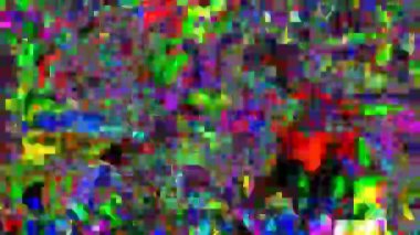 Renkli geometrik bilimkurgu moda yanardöner arka plan. 