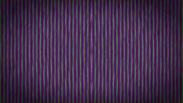 Преобразование калейдоскопического винтажного футуристического психоделического голографического фона. — стоковое видео