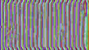 Soyut arızalı psikedelik desen dikişsiz döngü deseni. VFX fraktal arkaplan. 