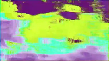 Kötü televizyon arızası, gürültülü, statik televizyon görsel efektleri. VFX soyut arkaplan, TV ekranı gürültü arızası.