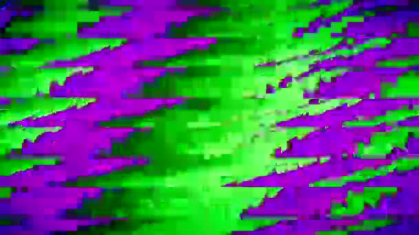 Abstraktní rušení imitace dynamické sci-fi hlučné pozadí. — Stock video