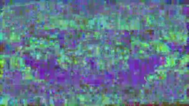 Kötü televizyon arızası, gürültülü, statik televizyon görsel efektleri. VFX soyut arkaplan, TV ekranı gürültü arızası.