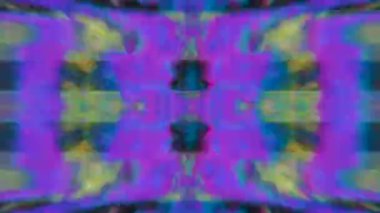 Çok renkli kaleydoskopik geometrik fütüristik arkaplan. 