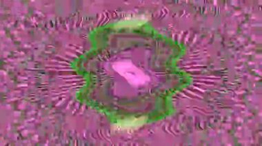 Çok renkli kaleydoskopik geometrik fütüristik arkaplan. 