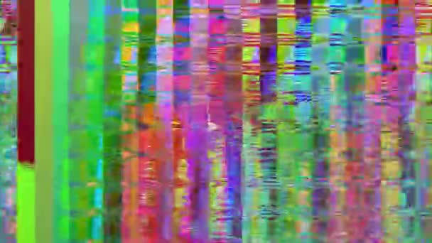 Varicolored neon sci-fi elegancki podział komunikacji tło. — Wideo stockowe