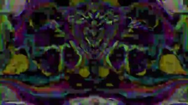 Gökkuşağını değiştiren efekt nostaljik moda ışıltılı arka plan.