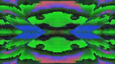 Sıradan bir siber punk psikedelik kaleydoskop geçmişi.