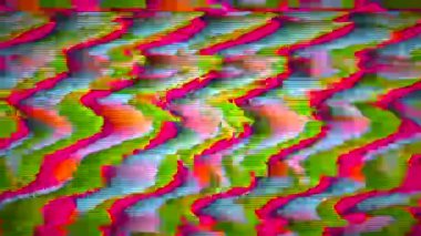 Arızalı dinamik fütüristik moda parıldayan arka plan. 