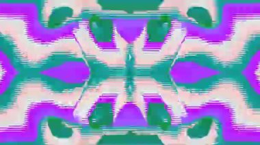 Soyut süslemeli siber punk rüya etkileşimli arka plan. 