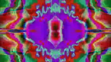 Soyut süslemeli siber punk rüya etkileşimli arka plan. 