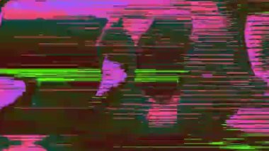 Hipnotik dinamik nostaljik moda müdahale arka planı. 