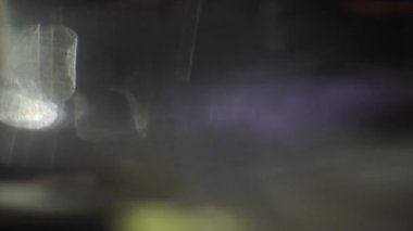 Renkli bokeh fütüristik rüya gibi ışıldayan arka plan. 