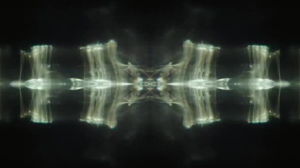 Abstract blinking lights shimmering background. Surrealistic effect. — Stockvideo