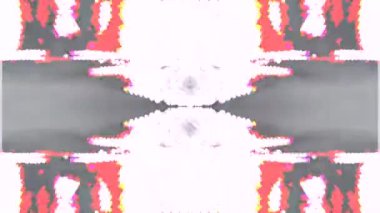 Sıradan psikedelik dinamik nostaljik holografik arkaplan.