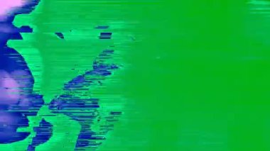 Modern psikedelik geometrik bilim kurgu holografik arkaplan. 