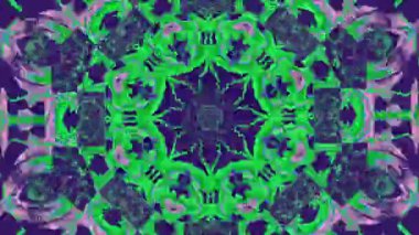 Soyut psikedelik yanıp sönen bilimkurgu yanardöner arka plan. 