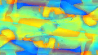 Modern psikedelik geometrik bilim kurgu holografik arkaplan. 
