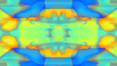 Sıradan psikedelik dinamik nostaljik holografik arkaplan.