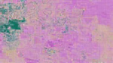 Modern psikedelik geometrik bilim kurgu holografik arkaplan. 