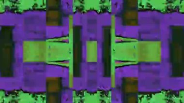 Çok renkli yanıp sönen ışıklar yanar. Görüntüleri döndür.