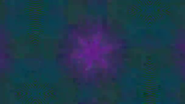 Luxe Lumière Colorée Métamorphose Magnifiques Faisceaux Lumineux Brillent Hasard Superposition — Video
