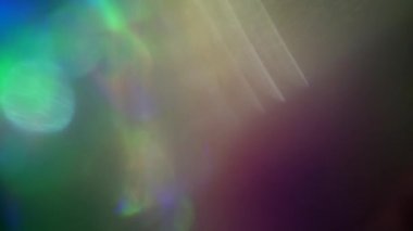 Odaksız ışık soyut efekt arkaplanı sızdırır. Yavaş hareket eden lens zarif bokeh, 4k görüntü.