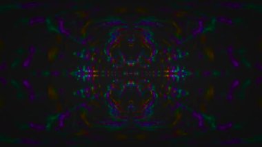 Abstract Kaleidoscope Bizzare Substancion. Moving trippy background. Hypnotic flight video for different usage 3840x2160p. 