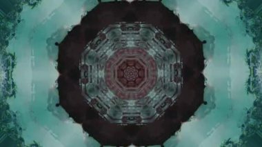 Mandala Psychodelic Geometrical Combination. Parlak fantezi modeli. İnternet için Hypno uçuş görüntüleri, TV 4K çözünürlük gösteriyor. Mandala Psychodelic Geometrical Combination. Parlak fantezi modeli. Hipno