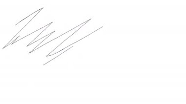 Doodle animasyon karalıyor, el yazısı taklit, mürekkep, kalem, kağıt üzerine kalem, alfa kanalı. 4k çözünürlüğü.