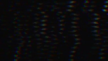 Yaratıcı kullanım için soyut bozulma, TV gürültüsü, eski video görüntüleri, gürültü, bulanık vuruşlar ve şekiller.