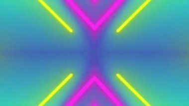 Çok renkli neon gürültülü, psikedelik ışıltılı arka plan. Eğilim örtüşmesi için ışık dönüşümleri. 