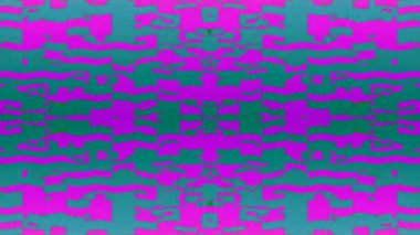 Geometrik Kaleydoskop Soyut Kombinasyon. Parlak garip desenler. Web, yoga ve kulüpler için sihirli uçuş görüntüleri. 