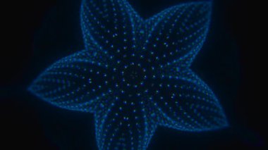 Psikedelik Renkli Desen soyut arka planı. Kusursuz bir şekilde ilerliyor. Yoga, kulüp, internet ve televizyon için sihirli kaleydoskop.