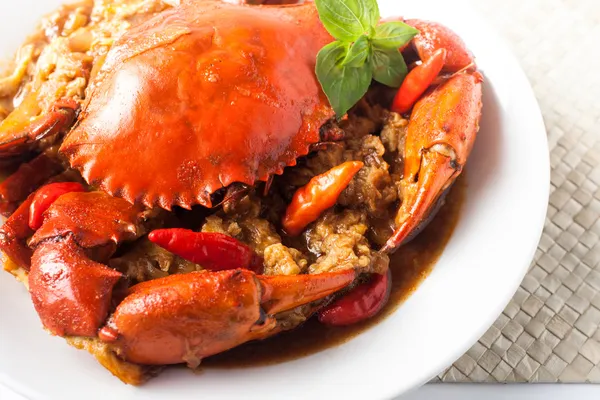 Chili crab — Fotografie, imagine de stoc