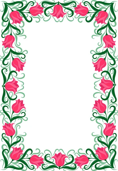 Tulipani ornamentali — Vettoriale Stock