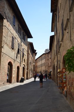 San gimignano İtalya