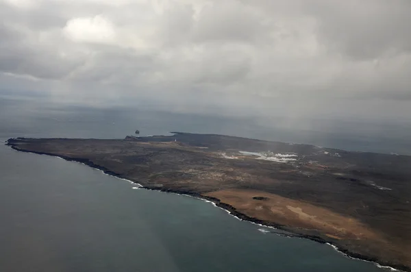 Vista aérea da paisagem da Islândia — Fotografia de Stock