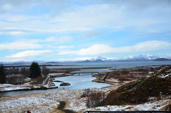 The Thingvellir national park, Althing on the Iceland — Stock Photo, Image