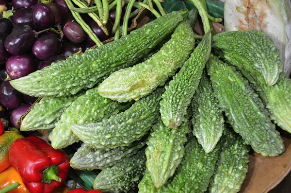 Food market with fruits and vegetables in Kandy Sri Lanka